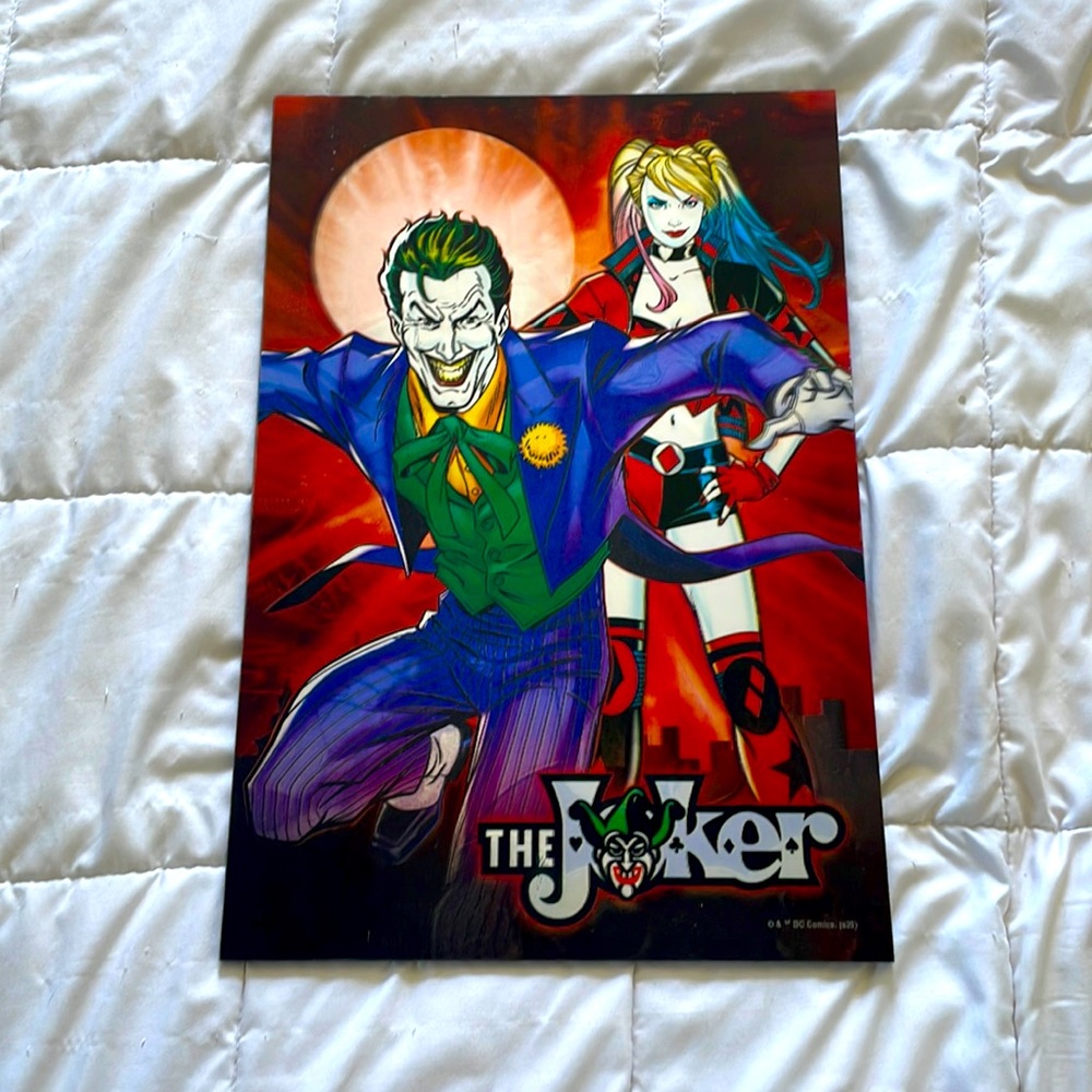 Batman & Joker wall art